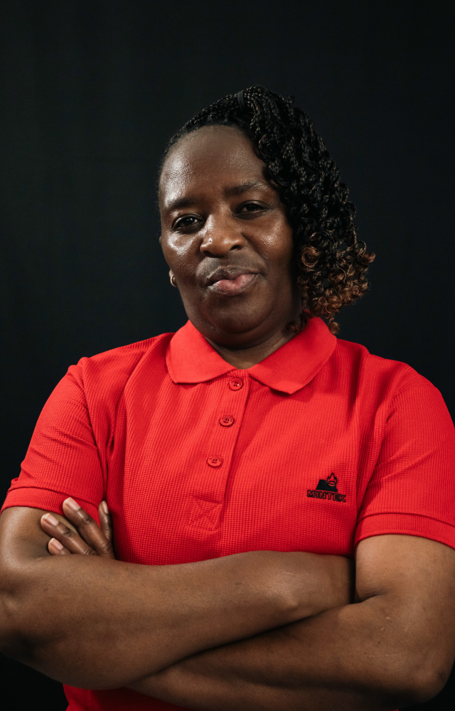 Ladies Exhibit Golf Shirt Red